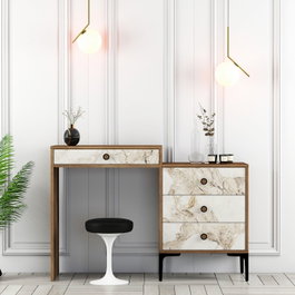 Hanah Home Lizbon 552 - Nogal y Blanco